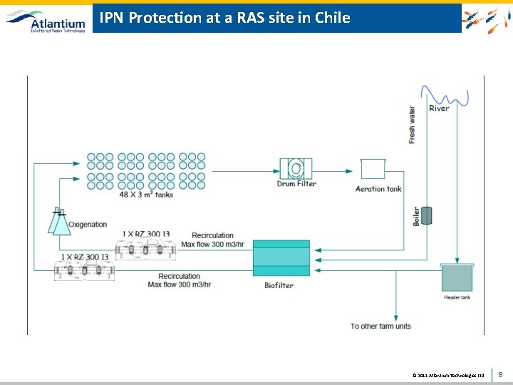 IPN Protection at a RAS site in Chile © 2011 Atlantium Technologies Ltd. 8