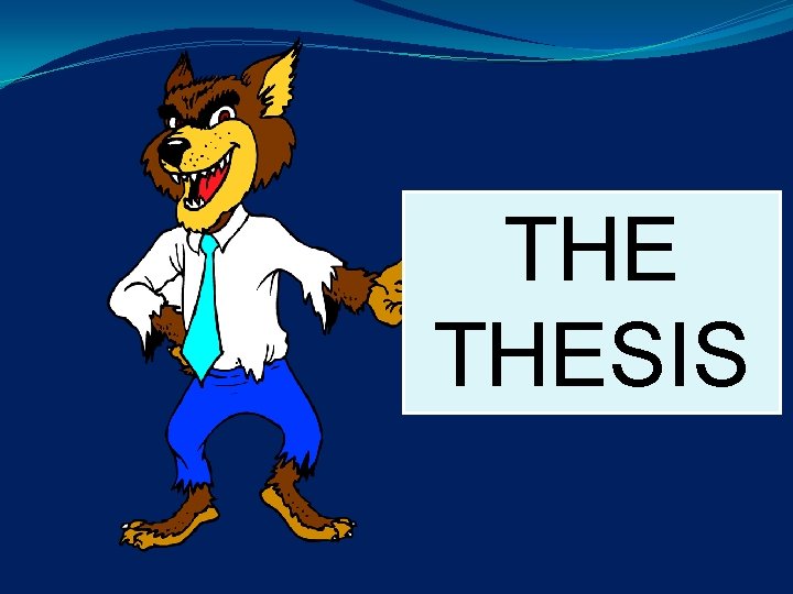 THE THESIS 