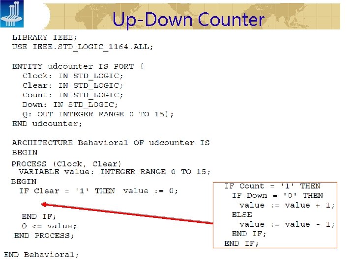 Up-Down Counter 