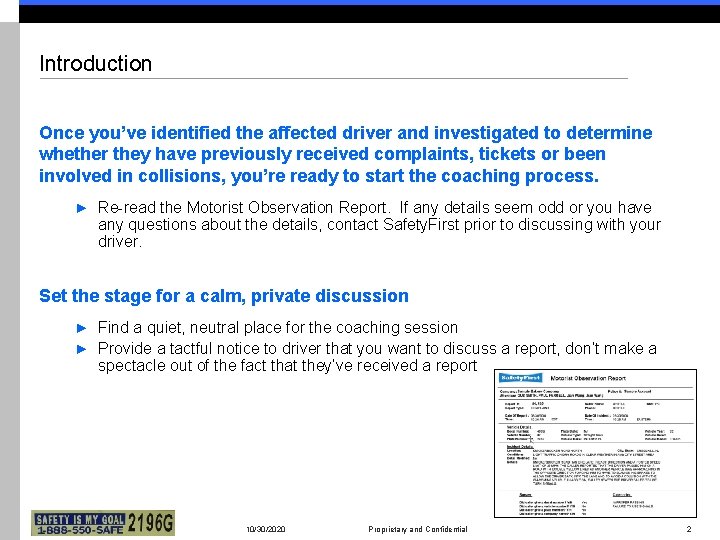 Introduction Once you’ve identified the affected driver and investigated to determine whether they have