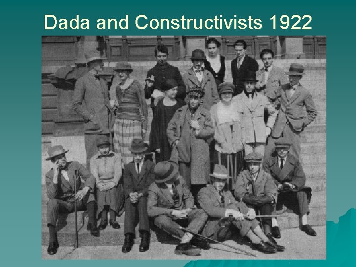 Dada and Constructivists 1922 