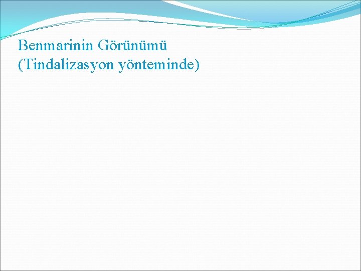 Benmarinin Görünümü (Tindalizasyon yönteminde) Benmarinin Görünümü (Tindalizasyon yönteminde)