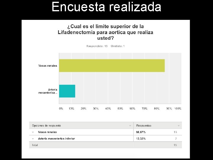 Encuesta realizada 