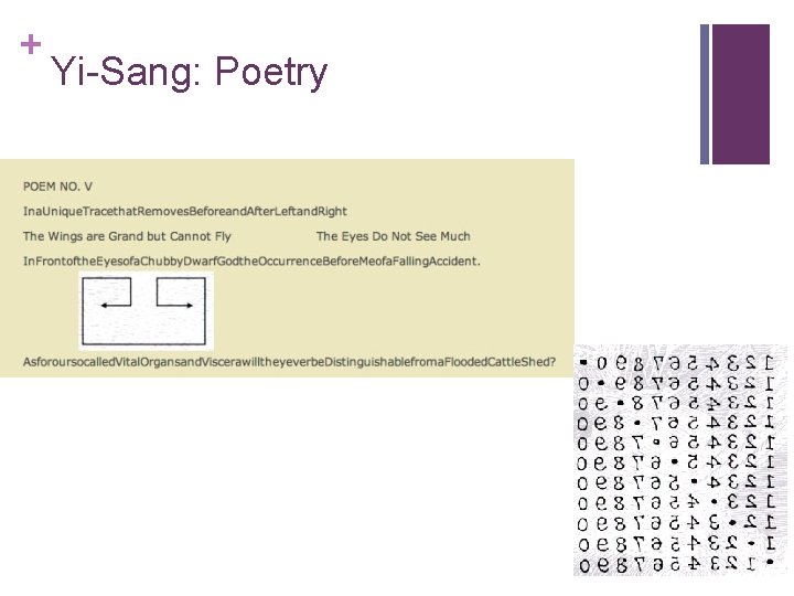 + Yi-Sang: Poetry 