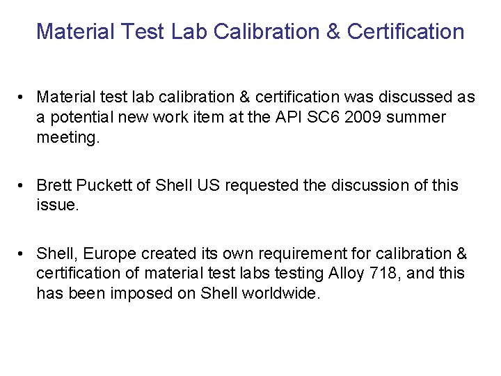 Material Test Lab Calibration & Certification • Material test lab calibration & certification was