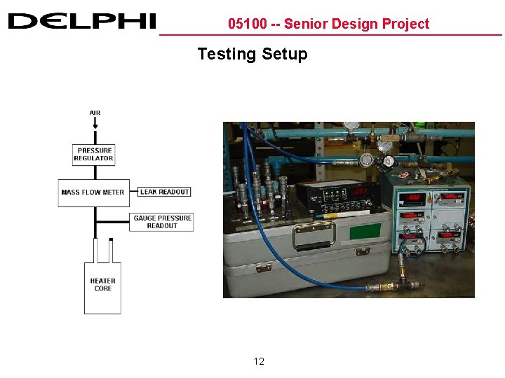 05100 -- Senior Design Project Testing Setup 12 