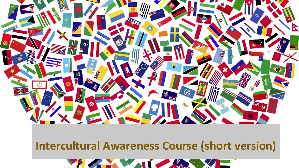 Intercultural Awareness Course (short version) 