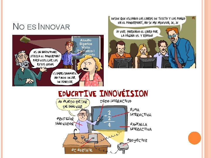 NO ES INNOVAR 