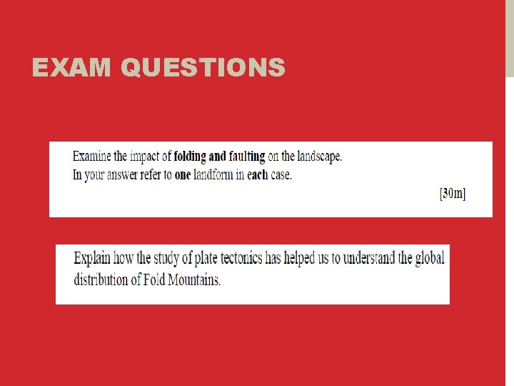 EXAM QUESTIONS 