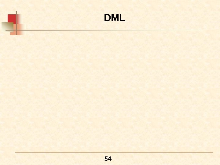 DML 54 