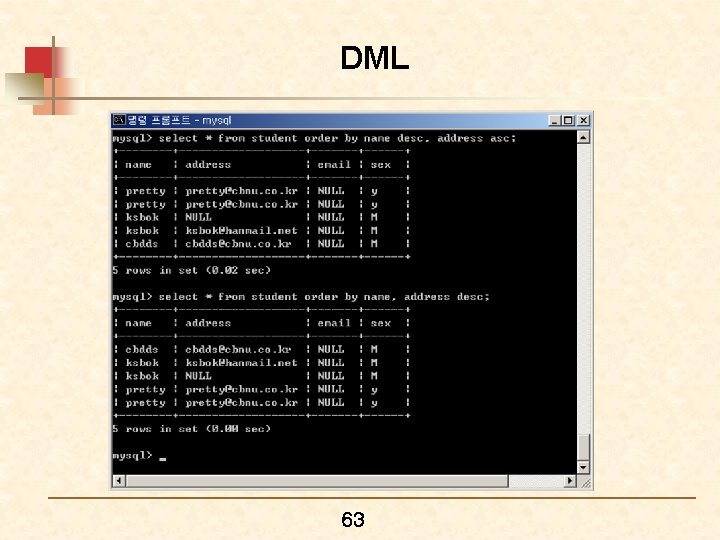 DML 63 