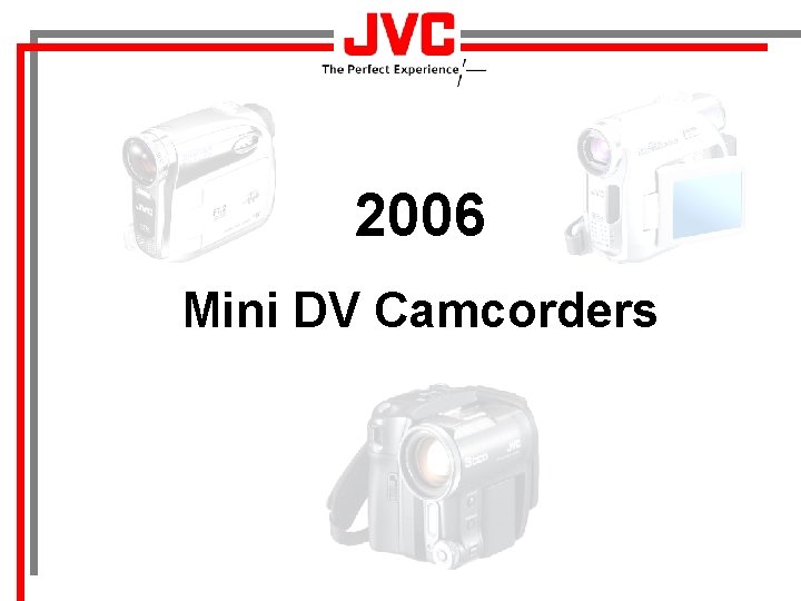2006 Mini DV Camcorders 