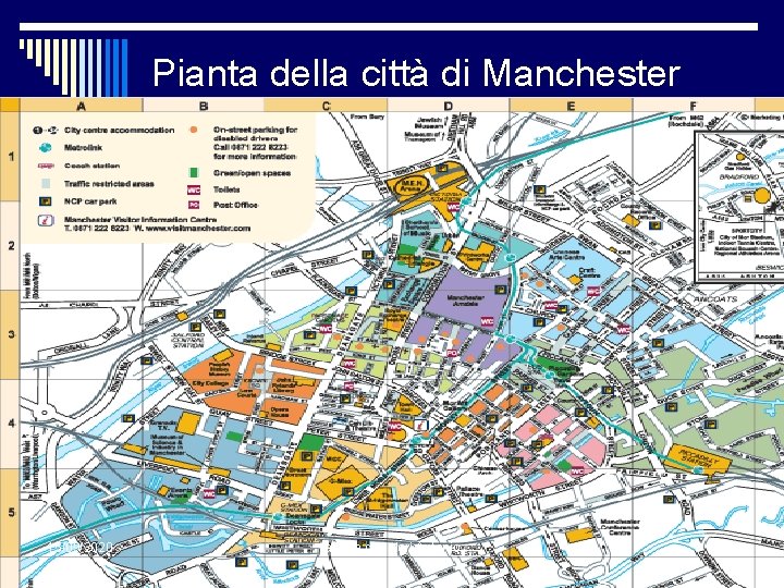 Pianta della città di Manchester 15/09/2020 a cura di Celeri Antonio 6 