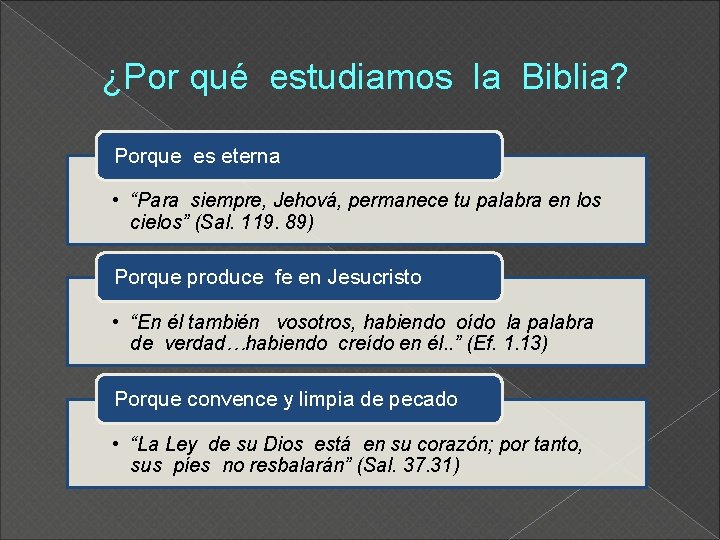 ¿Por qué estudiamos la Biblia? Porque es eterna • “Para siempre, Jehová, permanece tu