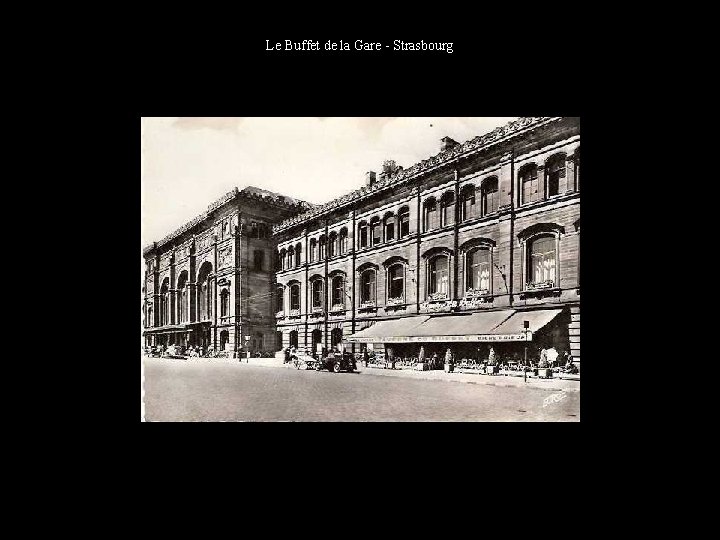 Le Buffet de la Gare - Strasbourg 