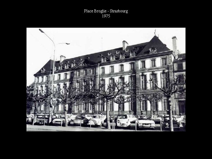 Place Broglie - Strasbourg 1975 