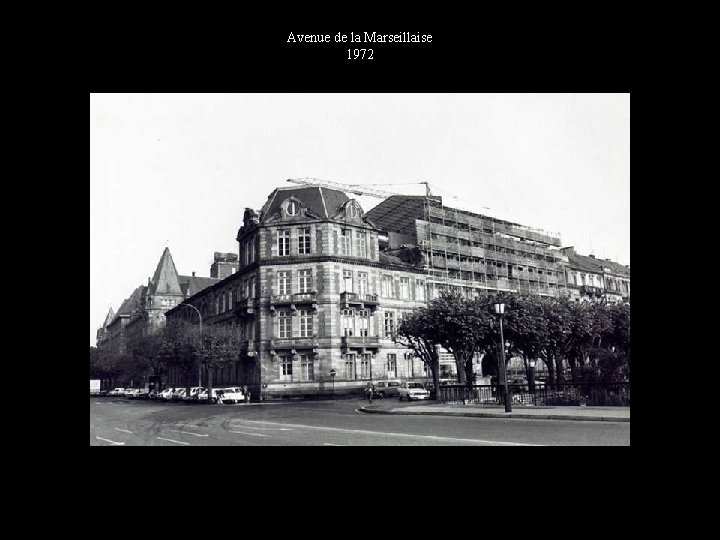 Avenue de la Marseillaise 1972 