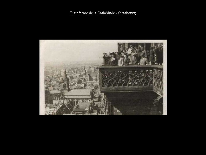 Plateforme de la Cathédrale - Strasbourg 