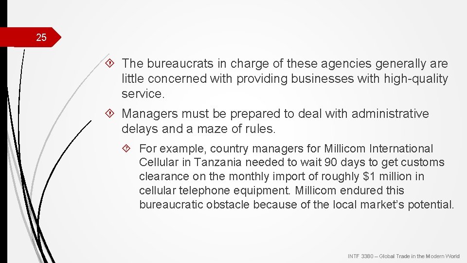 25 The bureaucrats in charge of these agencies generally are little concerned with providing