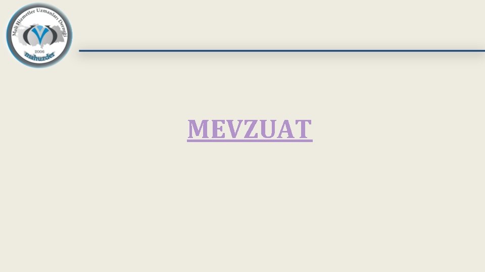 MEVZUAT 