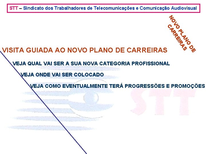 STT – Sindicato dos Trabalhadores de Telecomunicações e Comunicação Audiovisual E D NO LA