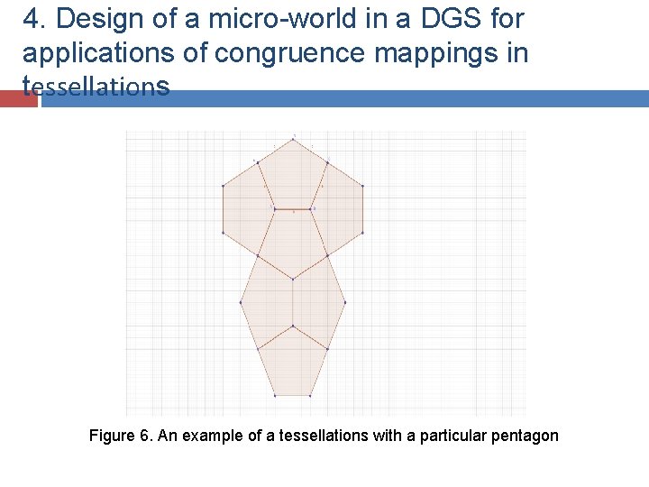 4. Design of a micro-world in a DGS for applications of congruence mappings in