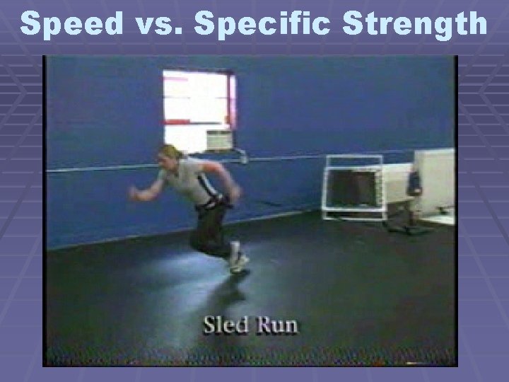 Speed vs. Specific Strength 