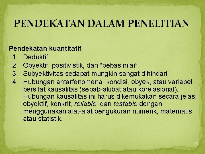 Pendahuluan Pendekatan Dan Metode Pelatihan Penulisan Artikel Ilmiah