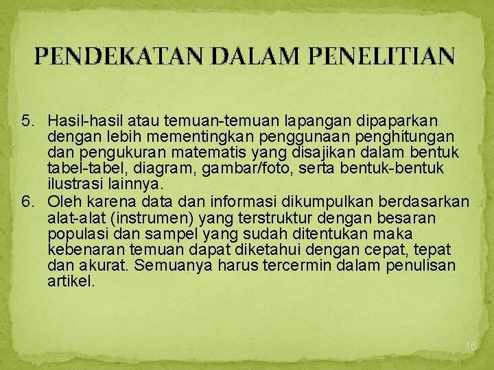 Pendahuluan Pendekatan Dan Metode Pelatihan Penulisan Artikel Ilmiah