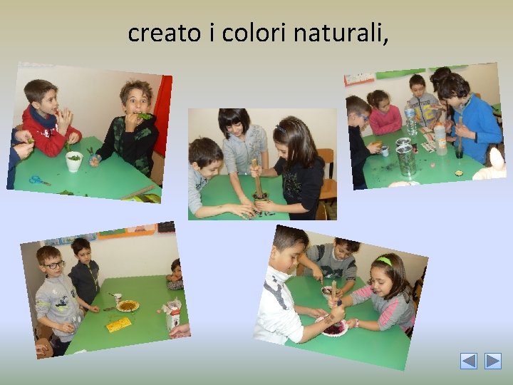 creato i colori naturali, 