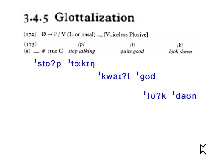 L = lateral, S = sibilant, true C = other consonants 