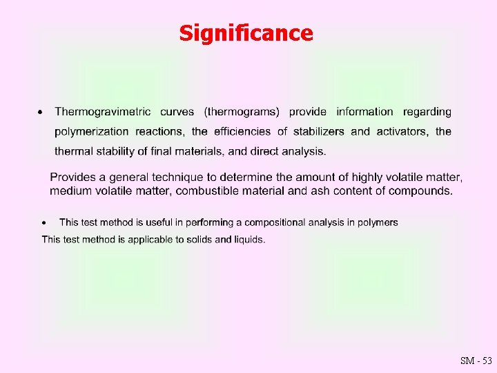 Significance SM - 53 