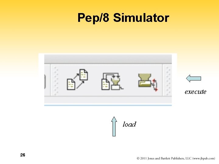 Pep/8 Simulator execute load 26 