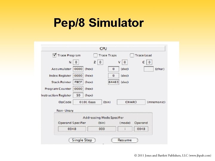 Pep/8 Simulator 