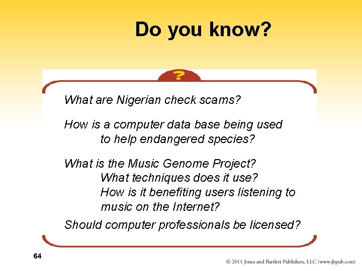 Do you know? What are Nigerian check scams? How is a computer data base