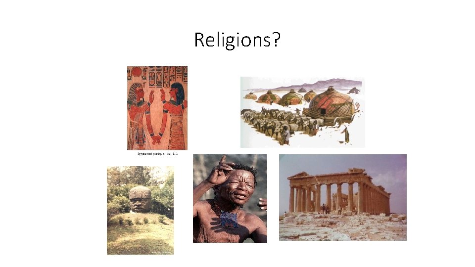 Religions? 