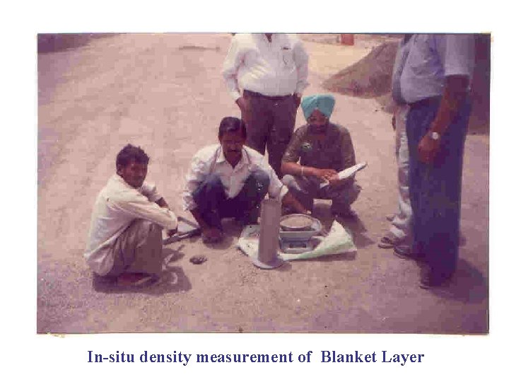 In-situ density measurement of Blanket Layer In-situ density measurement of Blanket Layer