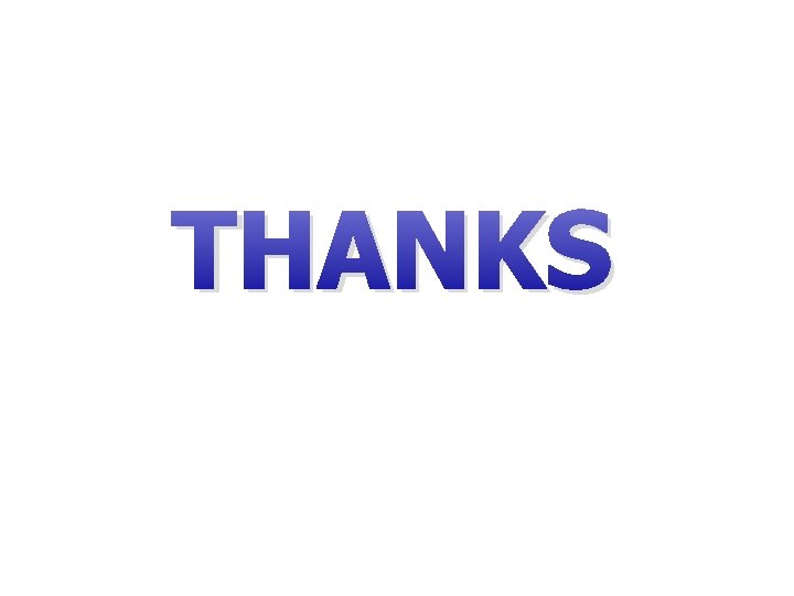 THANKS THANKS
