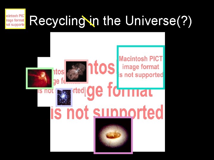 Recycling in the Universe(? ) 