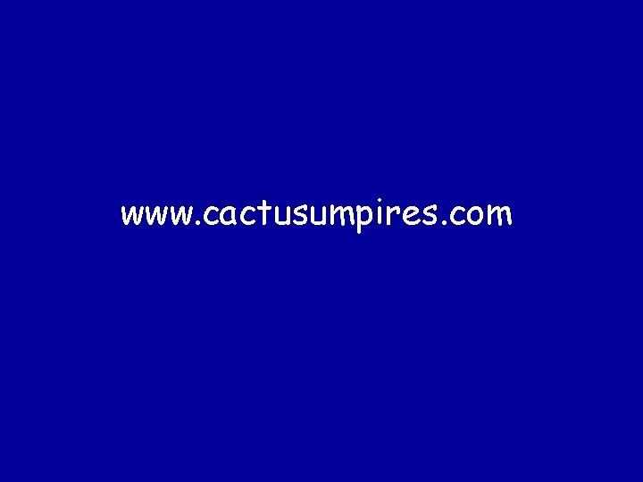 www. cactusumpires. com 
