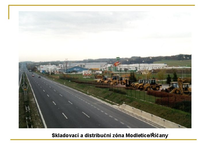 Skladovací a distribuční zóna Modletice/Říčany 