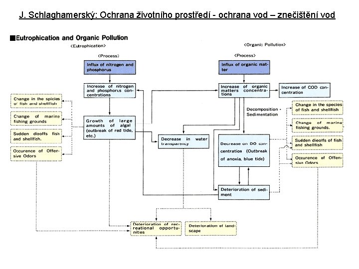 J. Schlaghamerský: Ochrana životního prostředí - ochrana vod – znečištění vod 