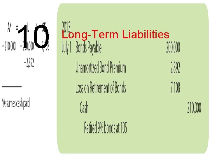 10 Long-Term Liabilities 