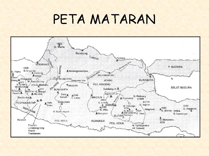 PETA MATARAN 