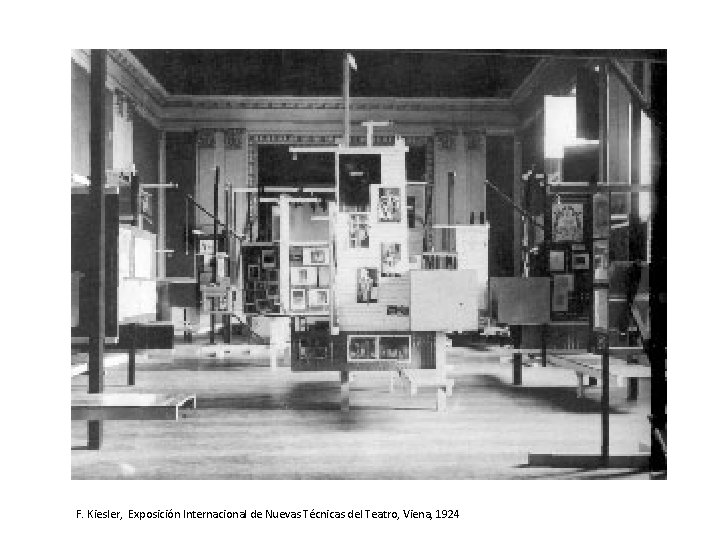 F. Kiesler, Exposición Internacional de Nuevas Técnicas del Teatro, Viena, 1924 