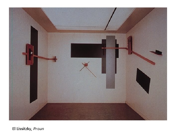 El Lissitzky, Proun 