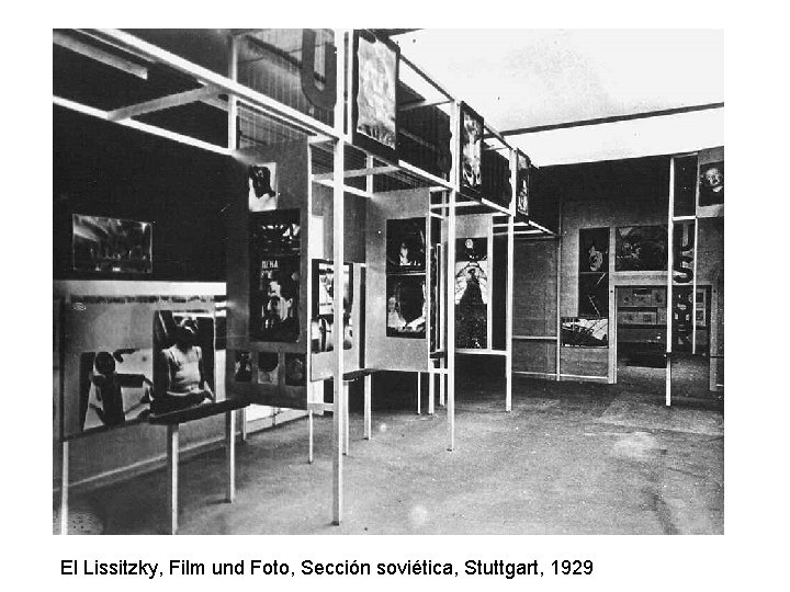 El Lissitzky, Film und Foto, Sección soviética, Stuttgart, 1929 