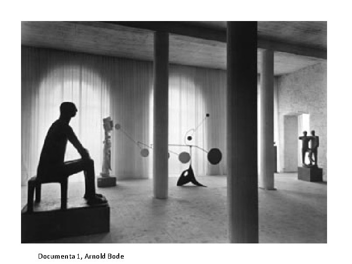 Documenta 1, Arnold Bode 