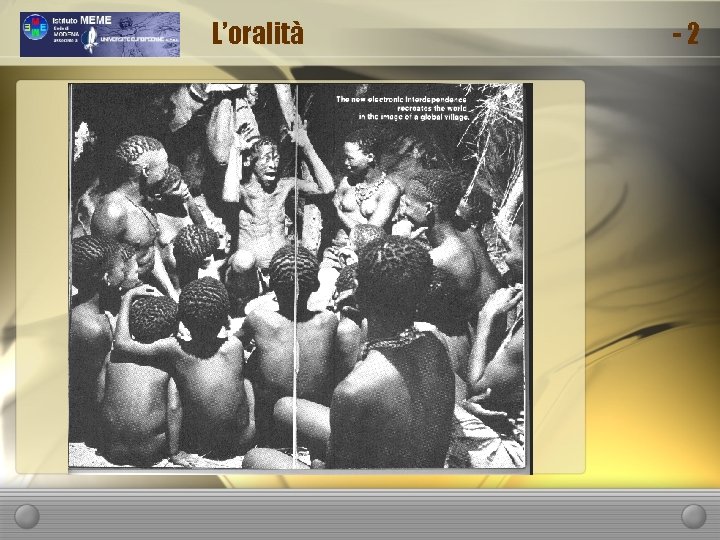L’oralità -2 