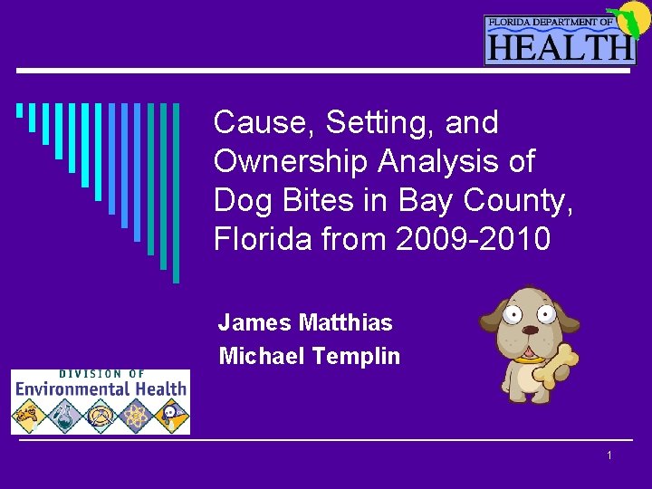 Cause, Setting, and Ownership Analysis of Dog Bites in Bay County, Florida from 2009